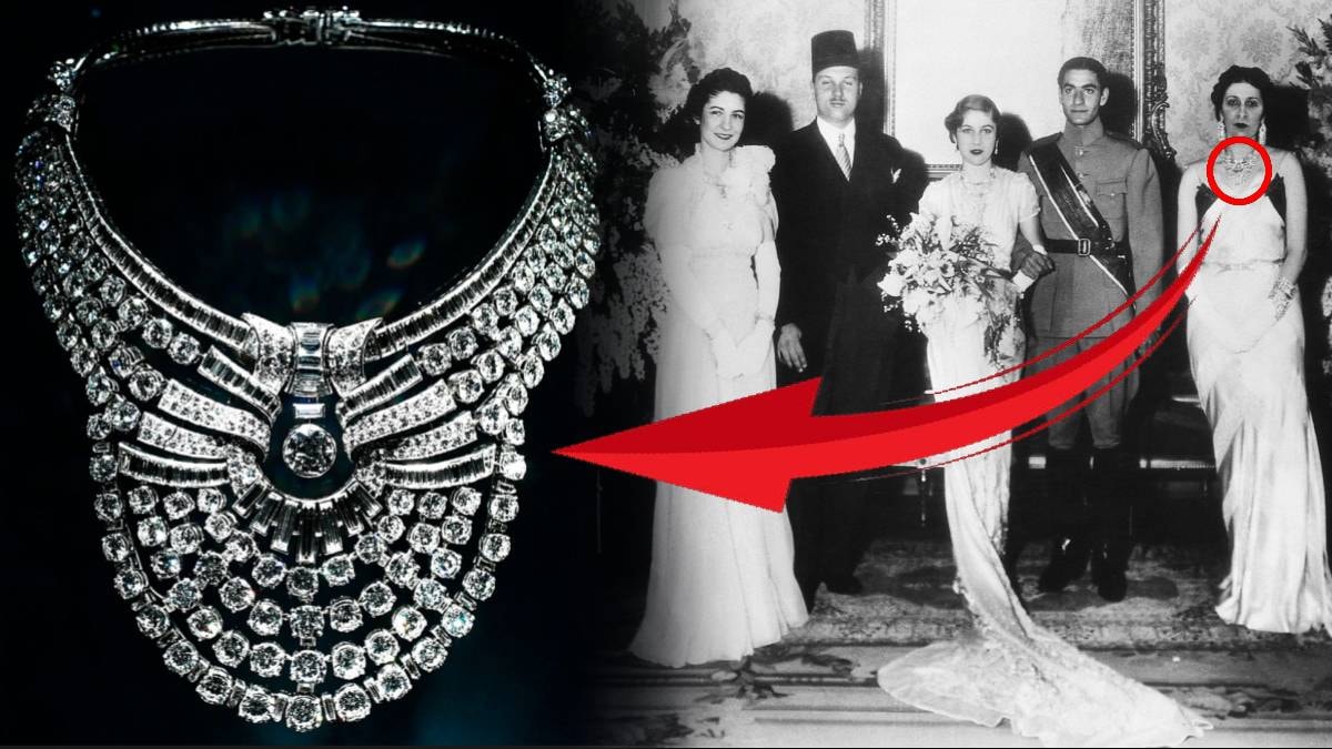 Mısır kraliçesinin 673 elmaslı kolyesi çalındı