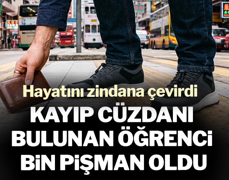 Kayıp cüzdanı bulunan öğrenciye hayatı zindan etti