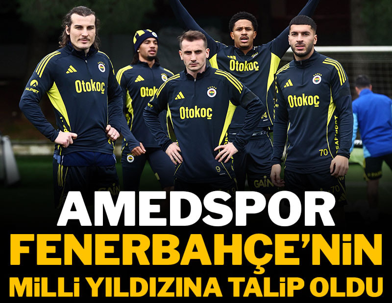 Amedspor Fenerbahçe'nin milli yıldızına talip oldu