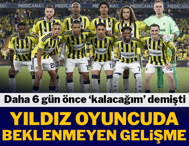 Taraftara 'kalacağım' demişti! Yıldız oyuncuda flaş gelişme