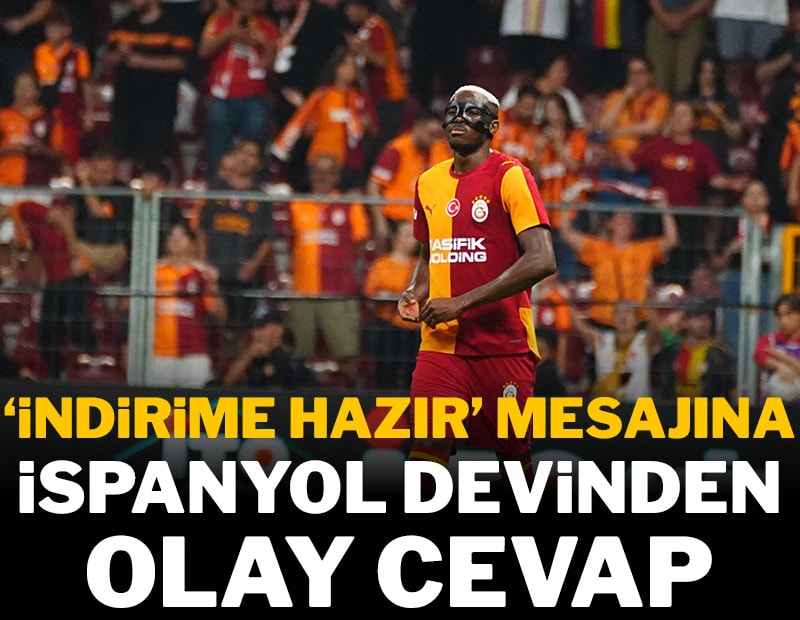 Osimhen için 'indirime hazır' mesajı geldi, İspanyol devi yanıt verdi