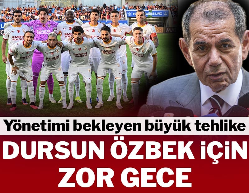 Dursun Özbek için zor gece! Taraftardan transfer protestosu