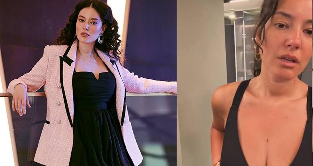 Pelin Akil spor salonuna gidip isyan etti