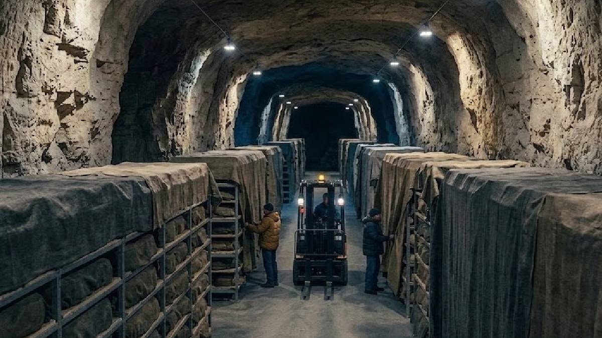 Binlerce ton üretip yerin altında stokluyorlar