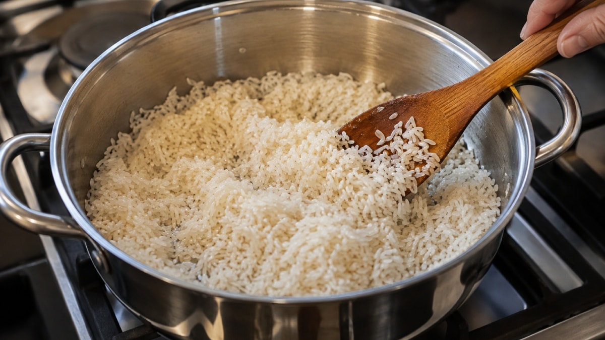 Pilavı pişirirken 1 kaşık eklemek yetiyor: Asla lapa olmuyor, taneleri tek tek ayrılıyor