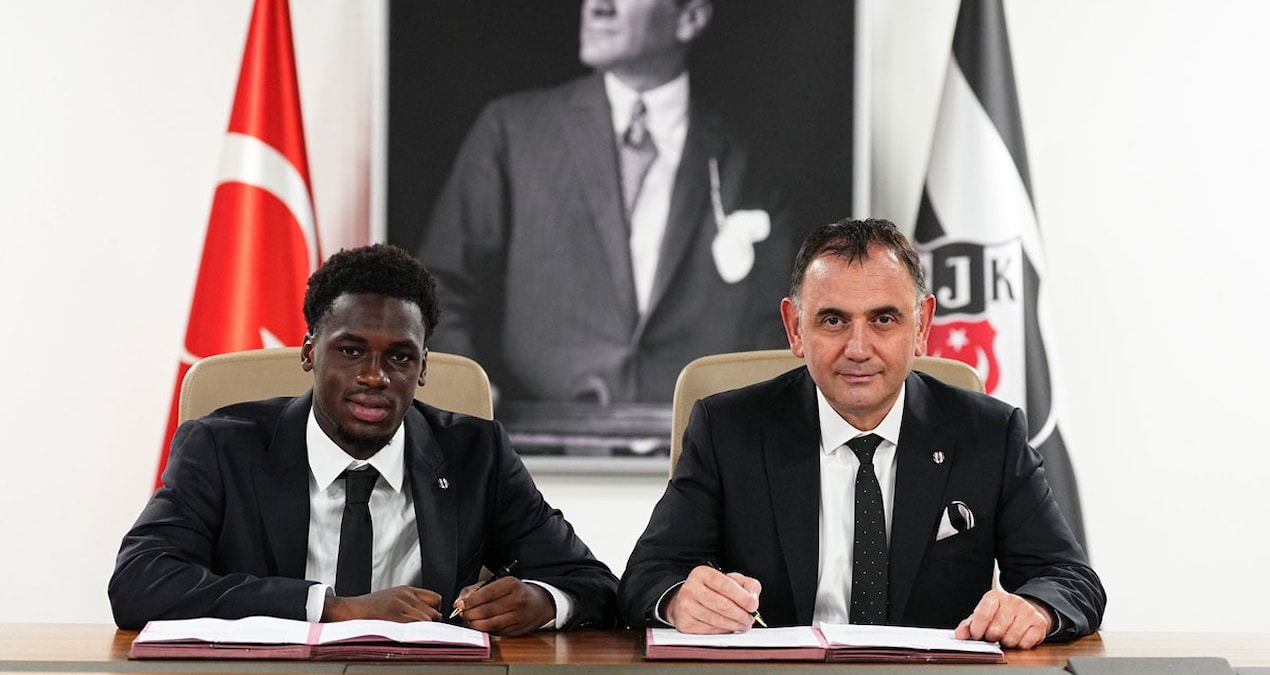 Beşiktaş Ernest Poku'yu resmen duyurdu