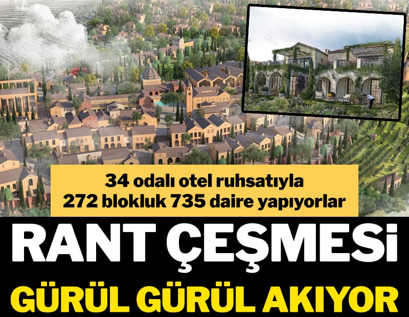 Kişiye özel imarla 25 milyarlık rant