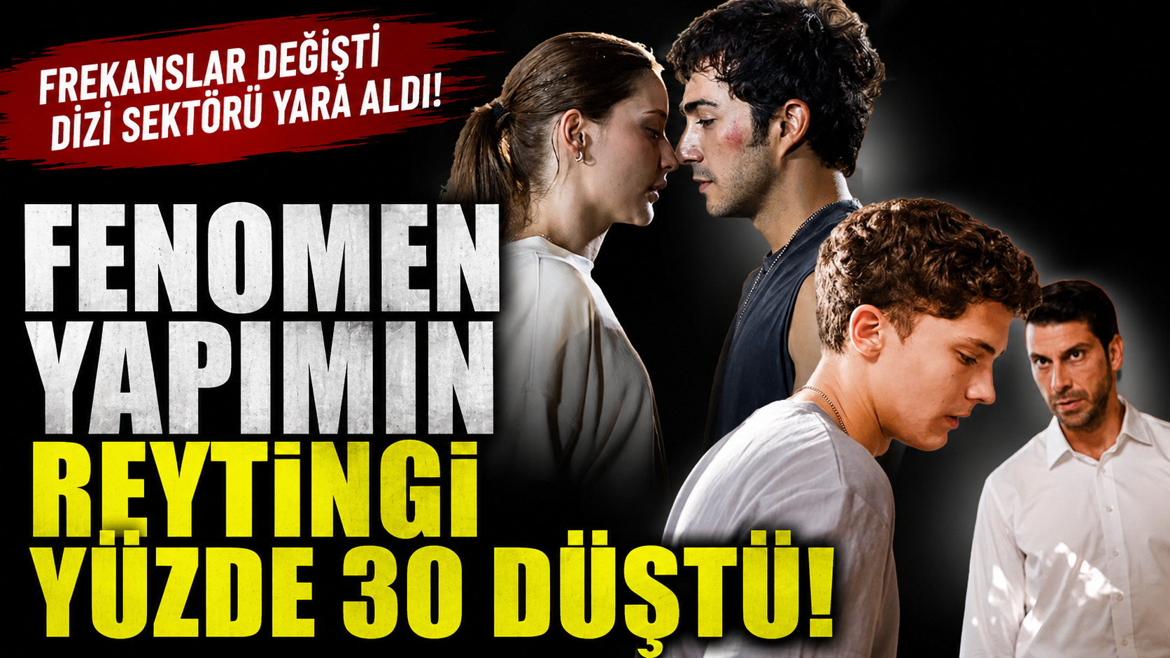 Frekanslar değişti, dizi sektörü yara aldı: Fenomen yapımların reytingi yüzde 30 düştü