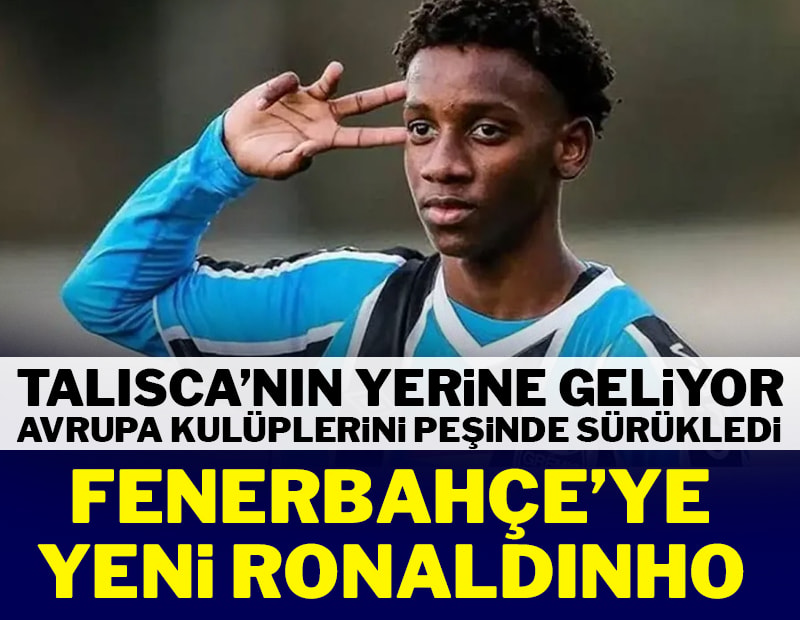 Kanarya, Gremio’nun 18 yaşındaki 10 numarası için harekete geçti! Fener’e yeni Ronaldinho