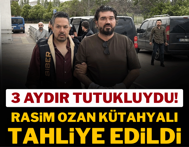 Gazeteci Rasim Ozan Kütahyalı tahliye edildi