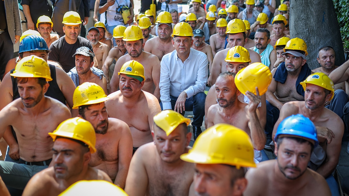 Hakkını arayan emekçiye gözdağı