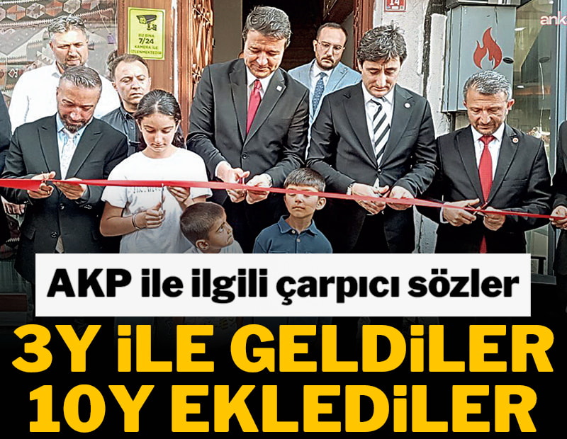 3Y ile geldiler 13Y ile gidiyorlar