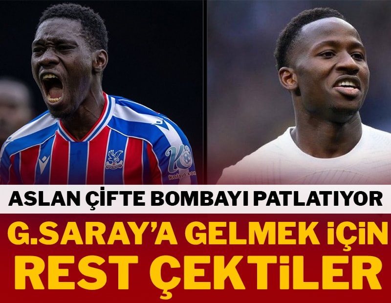 Galatasaray'da çifte Sarr operasyonu