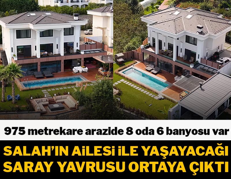 Salah'ın kalacağı villa ortaya çıktı! 975 metrekare arazi