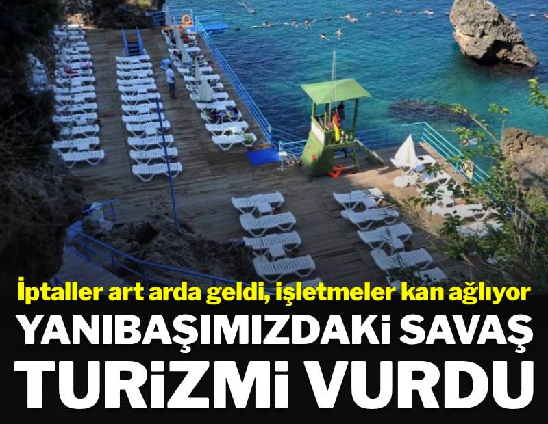 İran savaşı Türk turizimini vurdu: Otelciler kan ağlıyor