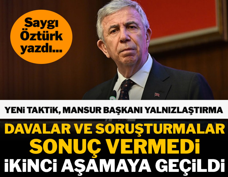 Yavaş’ı “yalnızlaştırma” operasyonu