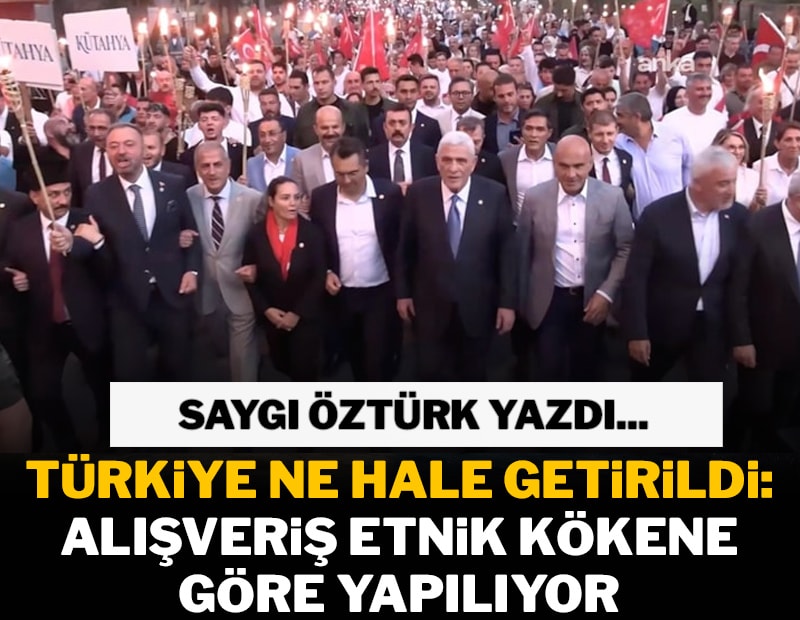 Türkiye ne hale getirildi: Alışveriş etnik kökene göre yapılıyor