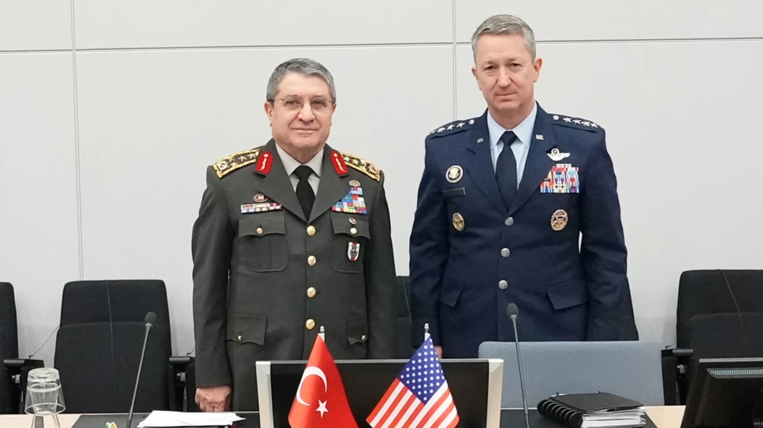 Genelkurmay Başkanı Bayraktaroğlu, ABD'li mevkidaşı Caine ile görüştü