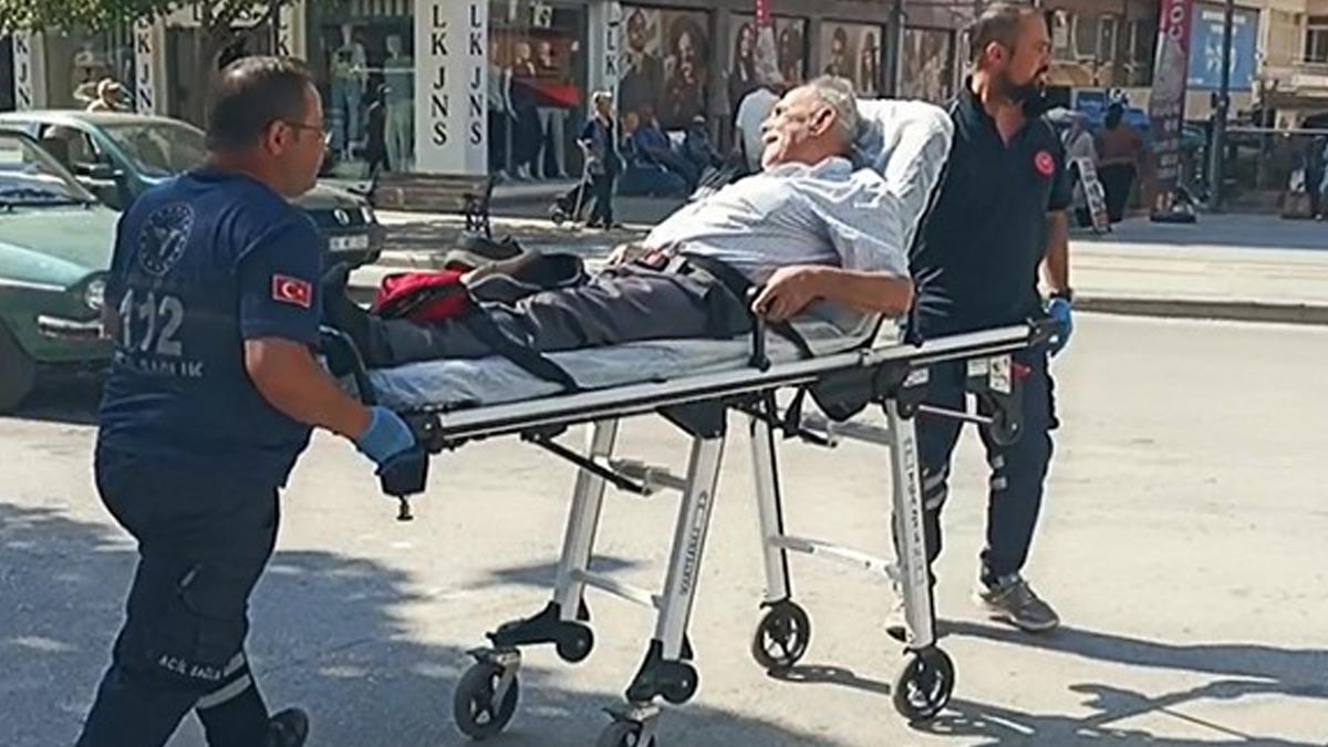Bankada fenalaşıp hastanelik oldu