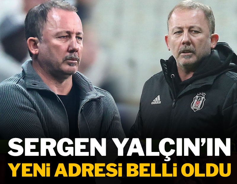 Sergen Yalçın'ın yeni adresi belli oldu: Aynı isimle çalışacak