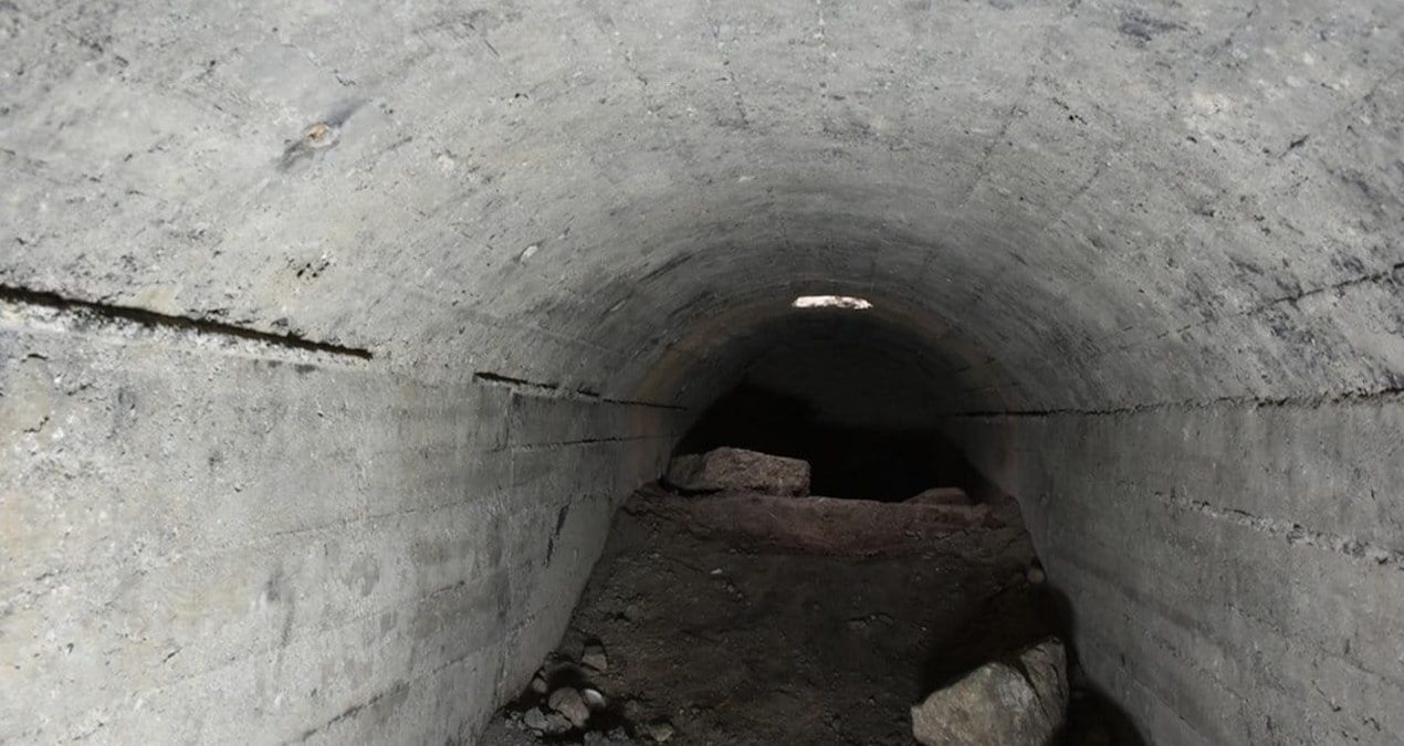 İnşaat kazısında tesadüfen keşfedildi: Toprağın iki metre altında yıllardır gizli kalmış