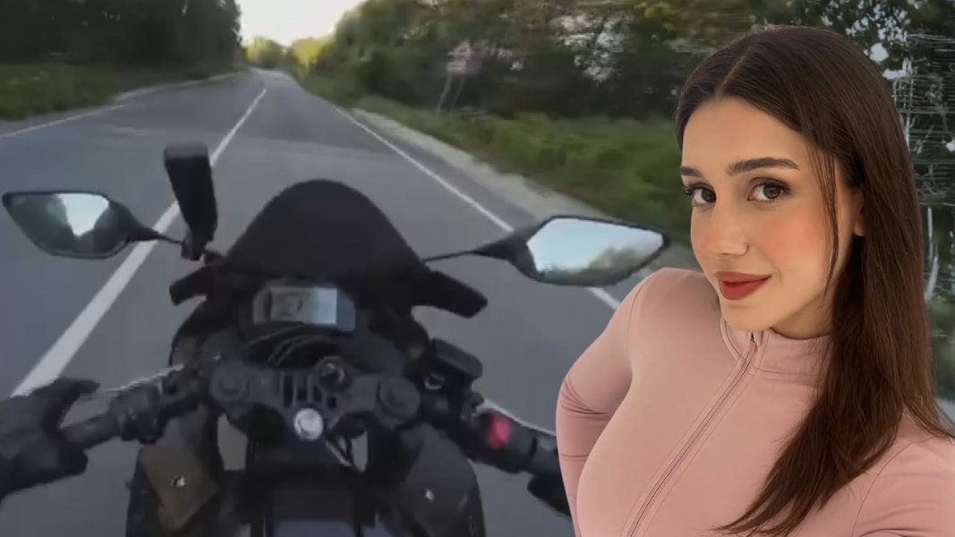 Motosiklet kazasında hayatını kaybetmişti: Acı kazanın görüntüleri ortaya çıktı