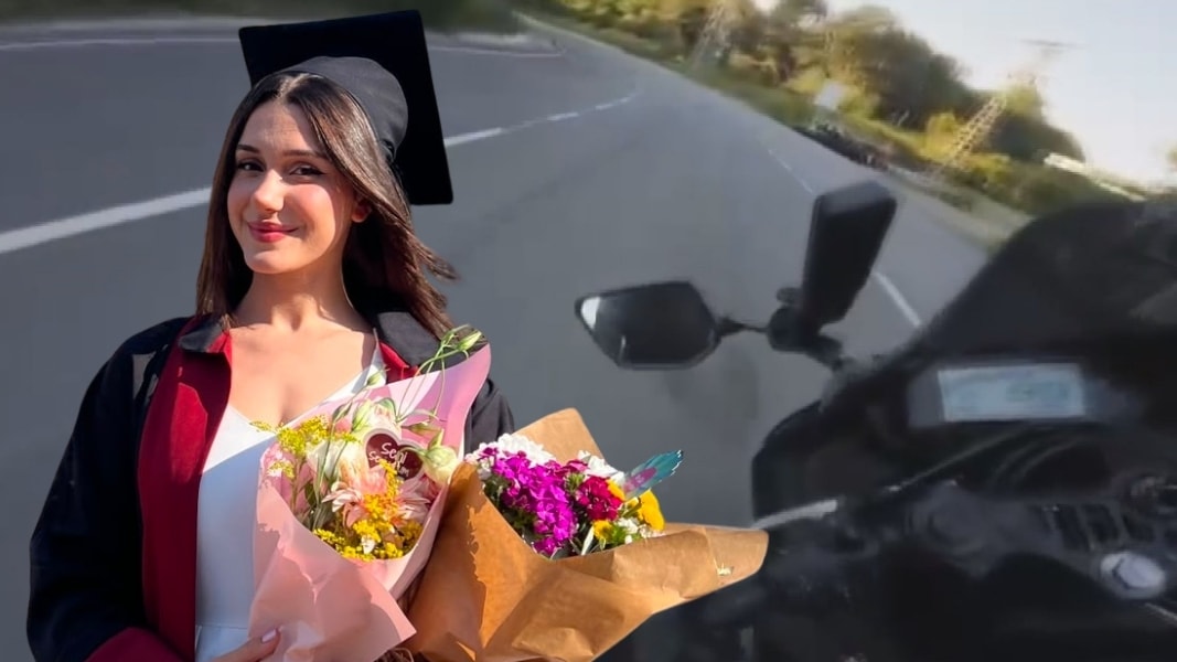 Motosiklet kazasında hayatını kaybetmişti: Acı kazanın görüntüleri ortaya çıktı