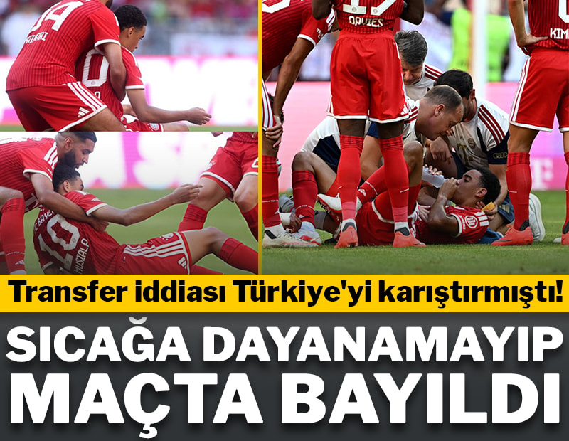 Transfer iddiası Türkiye'yi karıştırmıştı! Sıcağa dayanamayıp maçta bayıldı