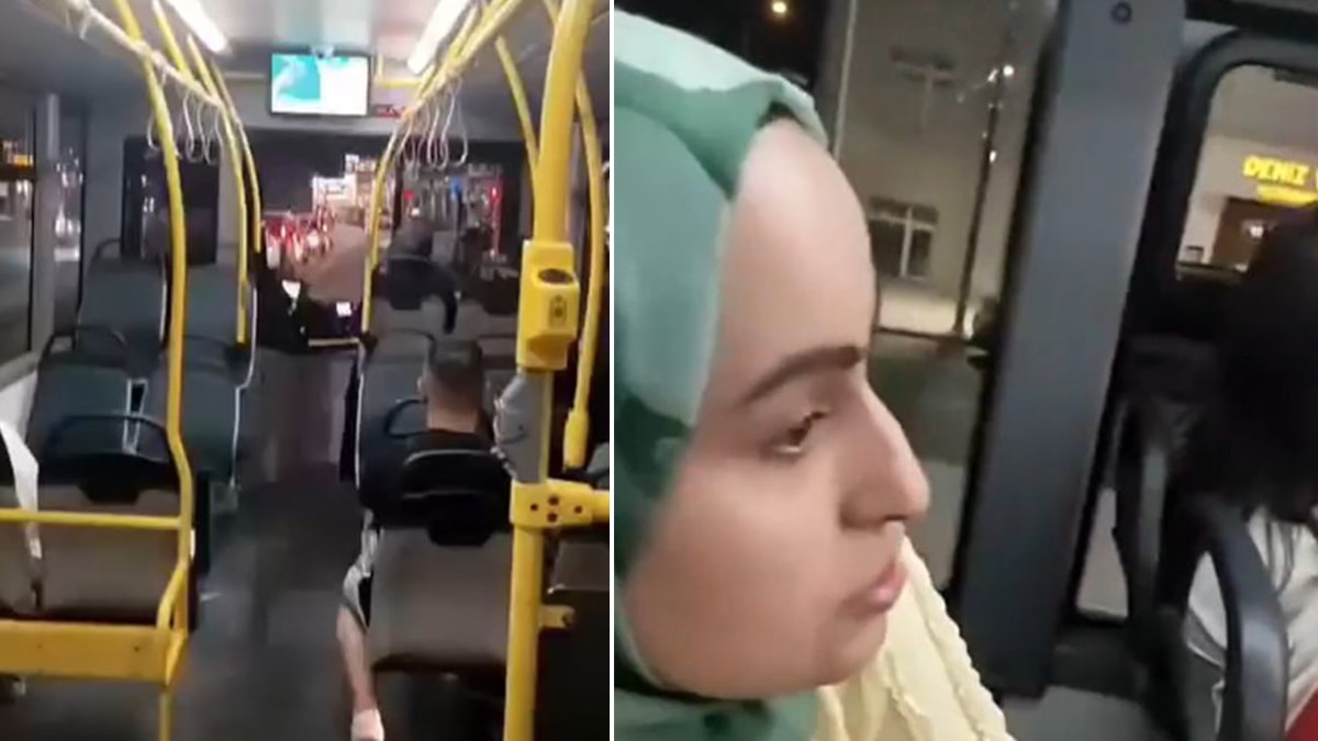 Halk otobüsü şoföründen görme engelli kadınlara skandal sözler