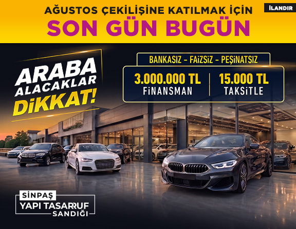 Sinpas YTS Mobil Manşet Adv 13 Ağustos'26
