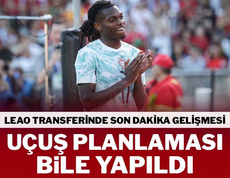 Rafeal Leao kararını verdi! İtalyanlar flaş gelişme olarak duyurdu