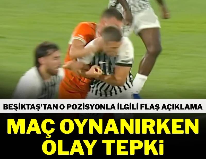 Beşiktaş'tan hakem kararına sert tepki: 'Sezon başladı'