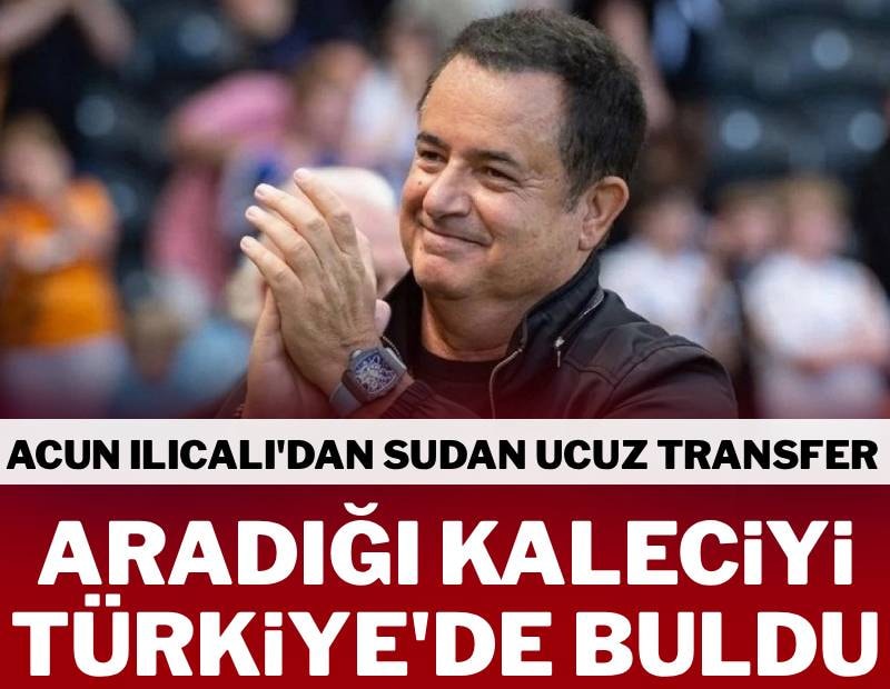 Acun Ilıcalı aradığı kaleciyi Türkiye’de buldu! Hull City’ye sudan ucuz transfer