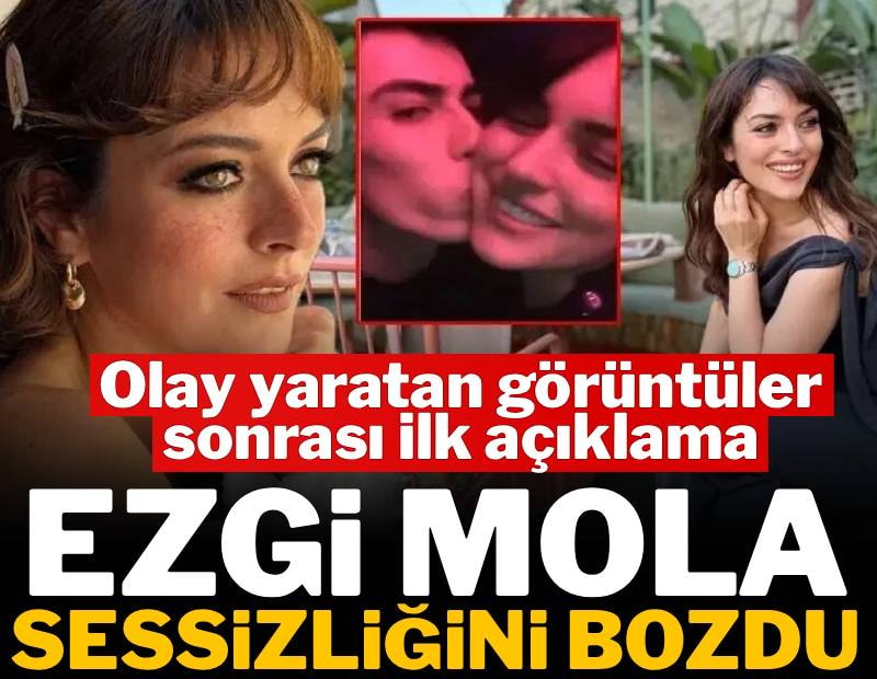 Ezgi Mola sessizliğini bozdu: Olay yaratan görüntüler sonrası ilk açıklama
