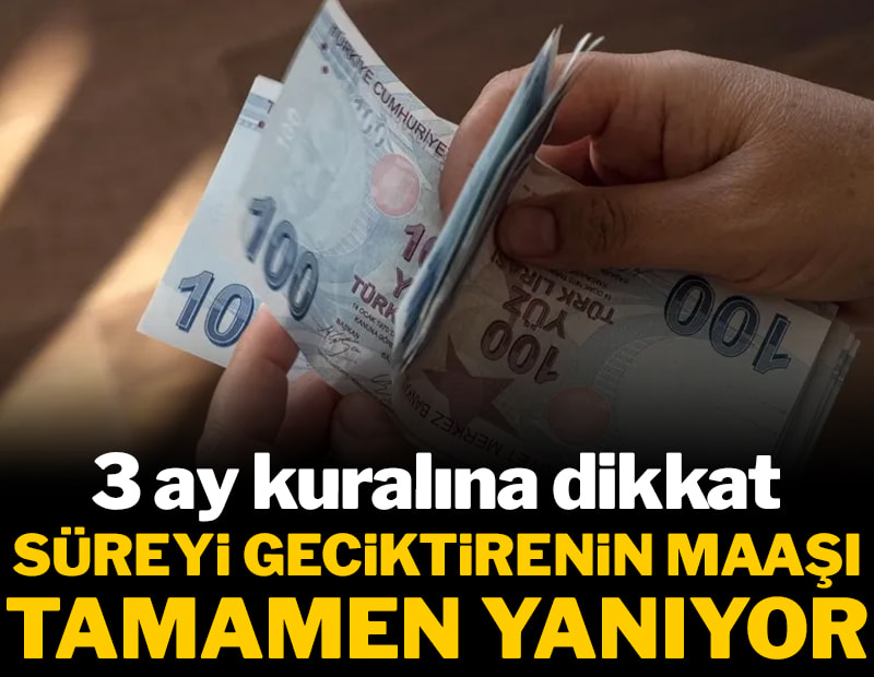 SGK'dan kritik uyarı: 3 ayı kaçıranların aylığı tamamen yanıyor