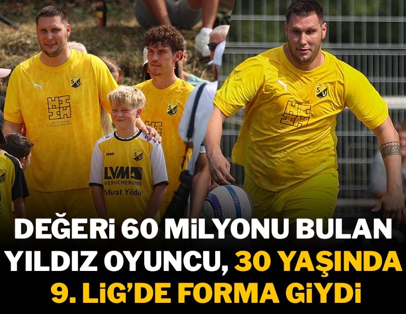 Piyasa değeri 60 milyon euroyu gören yıldız futbolcu, 9. Lig'de top oynuyor