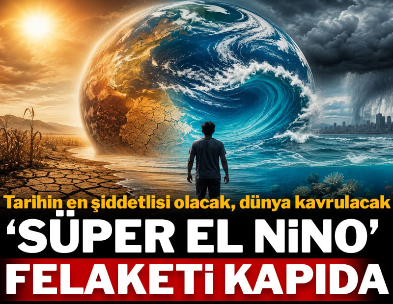'Süper El Nino' felaketi kapıda! Tarihin en şiddetlisi olacak, dünya kavrulacak