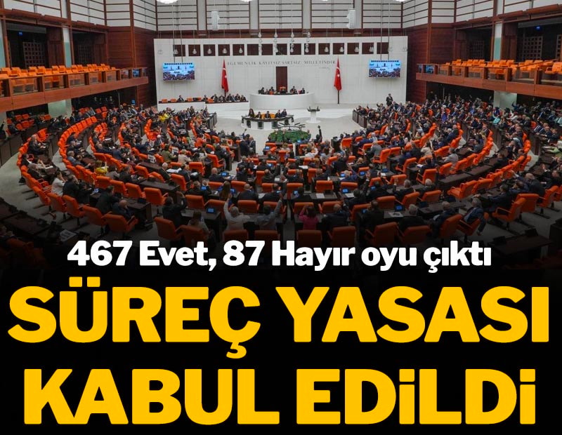 Son Dakika: Meclis 'Çerçeve Yasa'yı onayladı