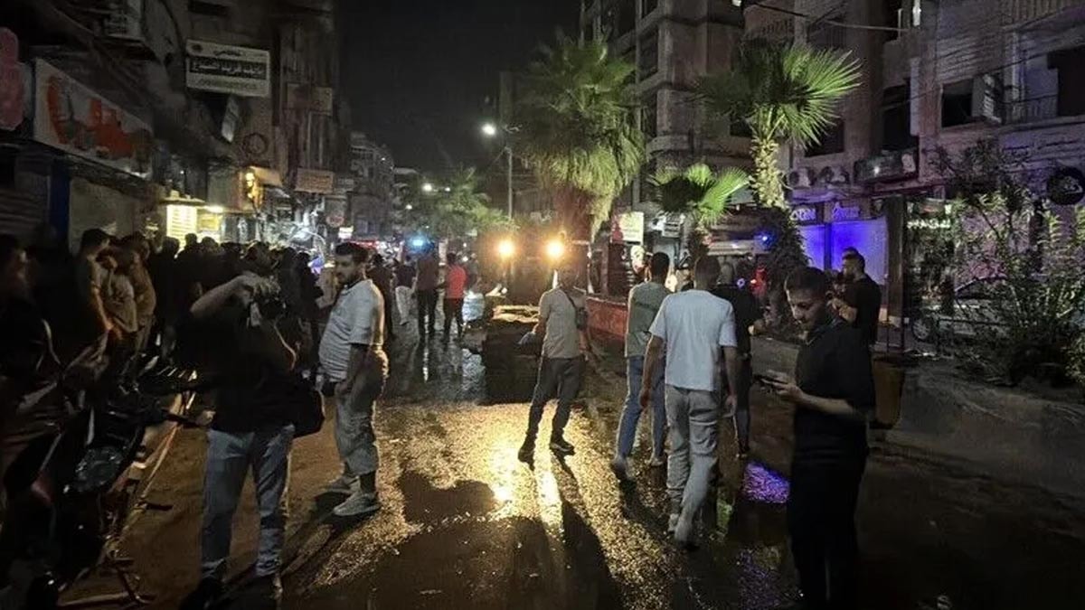 Suriye’nin başkentinde patlama