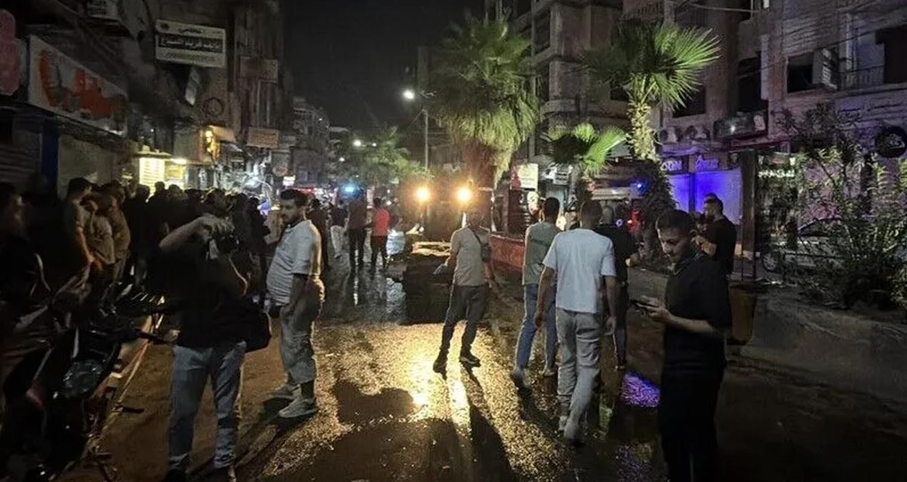 Suriye’nin başkentinde patlama