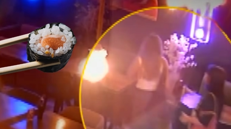 Sushi yemek için gitti, kabusu yaşadı!