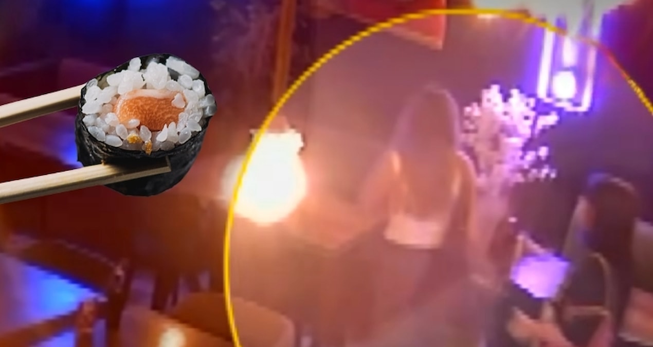 Suşi yemek için gittiği restoranda kabusu yaşadı! İki kat aşağı düştü, vücudunda yanıklar oluştu