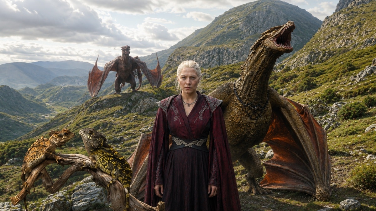 Rhaenyra’nın Syrax’ı gerçek oldu