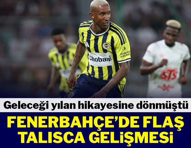 Geleceği yılan hikayesine dönmüştü! Fenerbahçe'de flaş Talisca gelişmesi