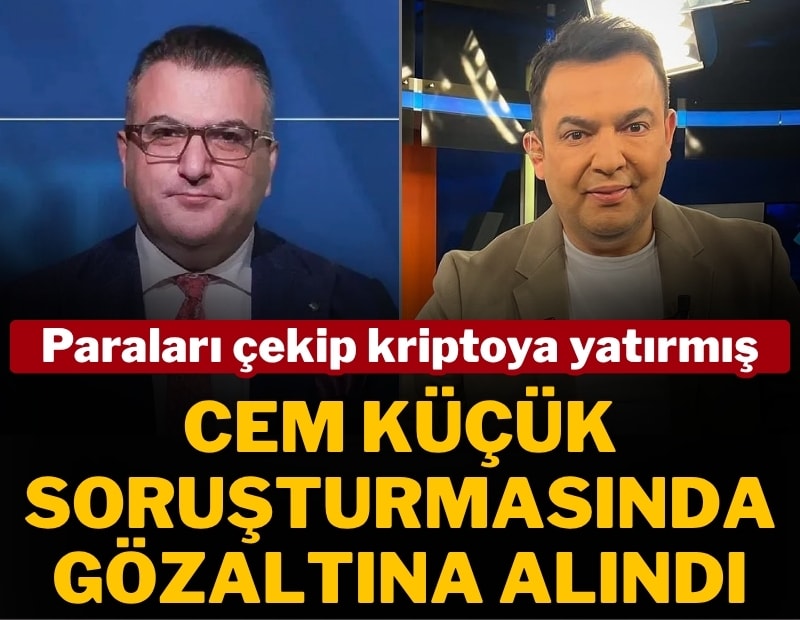 Gazeteci Tahir Sarıkaya, Cem Küçük soruşturmasında gözaltına alındı