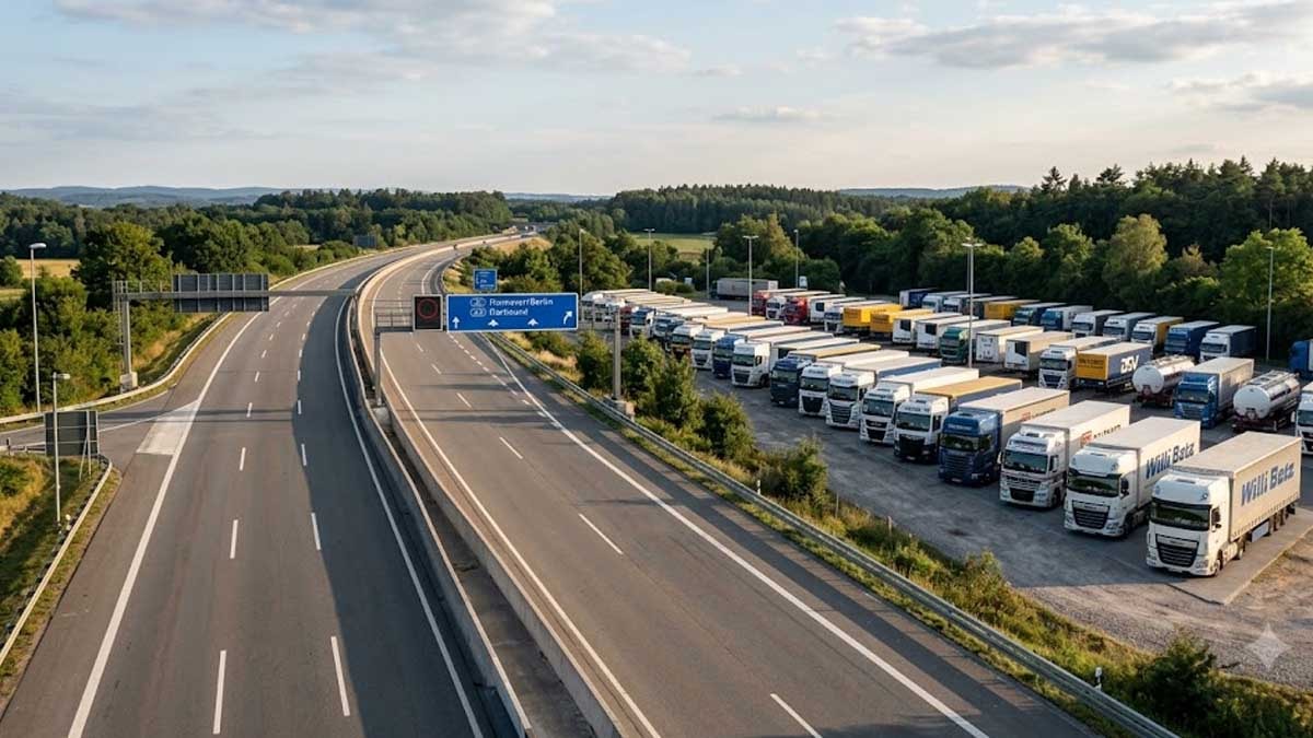 Almanya'da kamyonlar pazar günü ortadan kayboluyor: Bunun nedeni sadece trafik değil