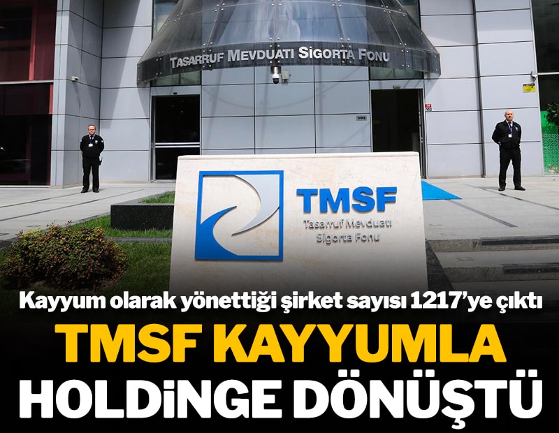 TMSF kayyumla holdinge dönüştü