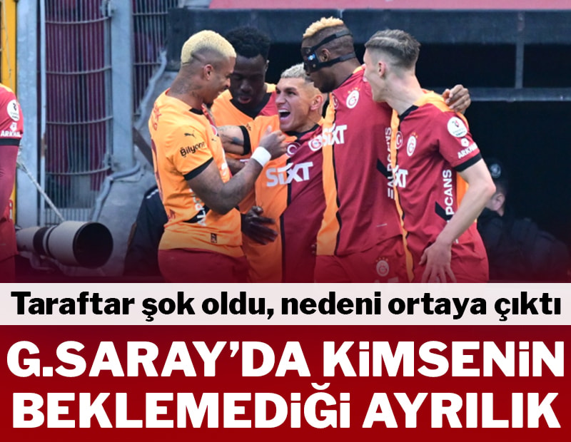 Herkes transfer beklerken Galatasaray'da şok ayrılık yaşanabilir