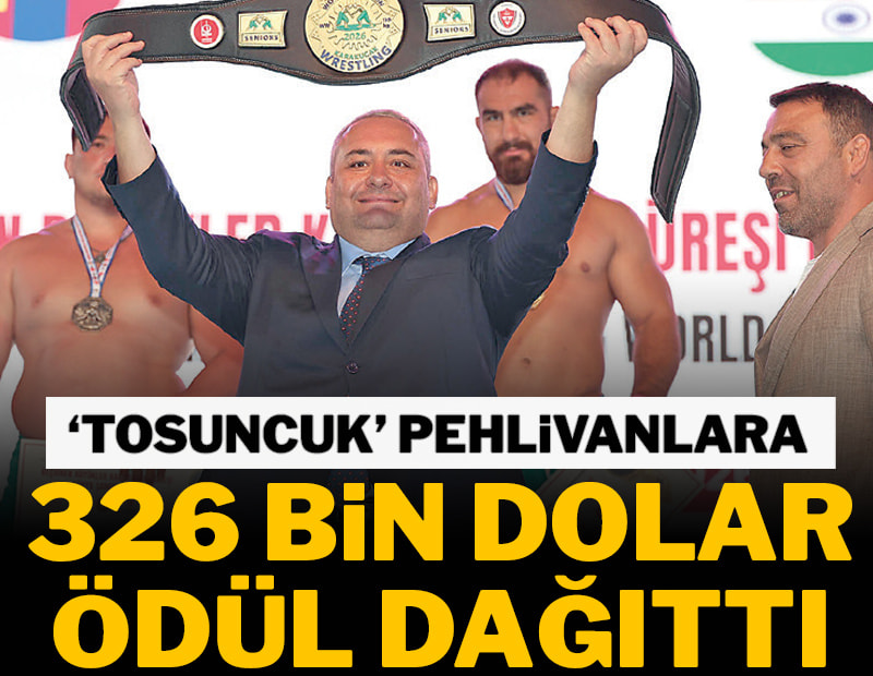 AKP’ye geçti, güreşçilere 15 milyon 620 bin  dağıttı