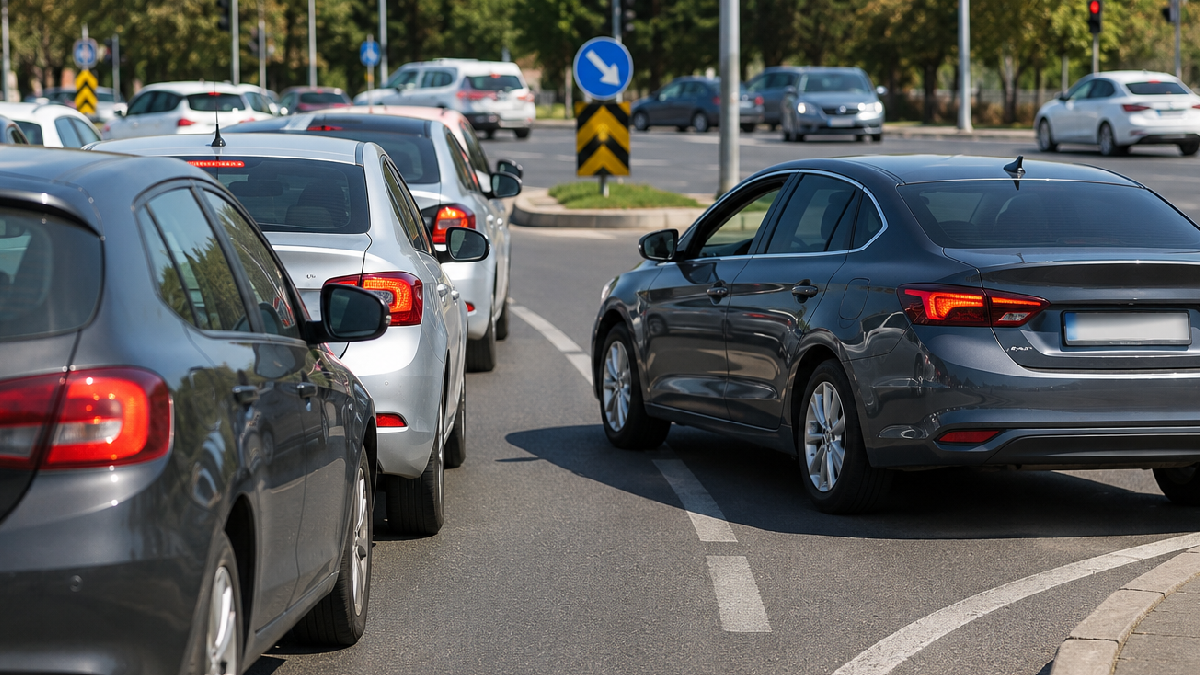 Trafikte aradan kaynak yapan yandı: Cezası belli oldu